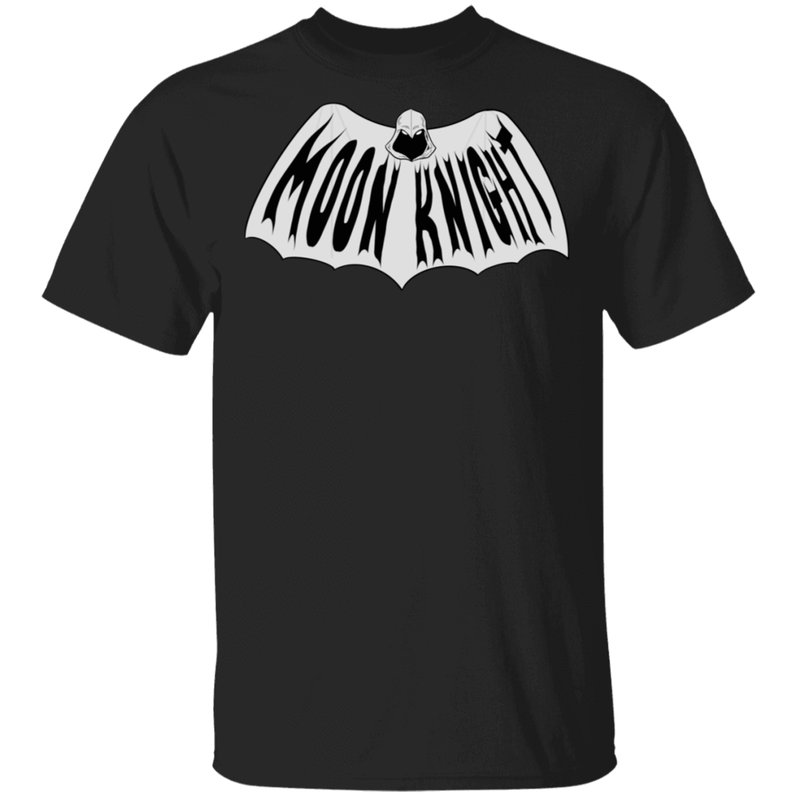 T-Shirts Black / S Retro Moon Knight T-Shirt