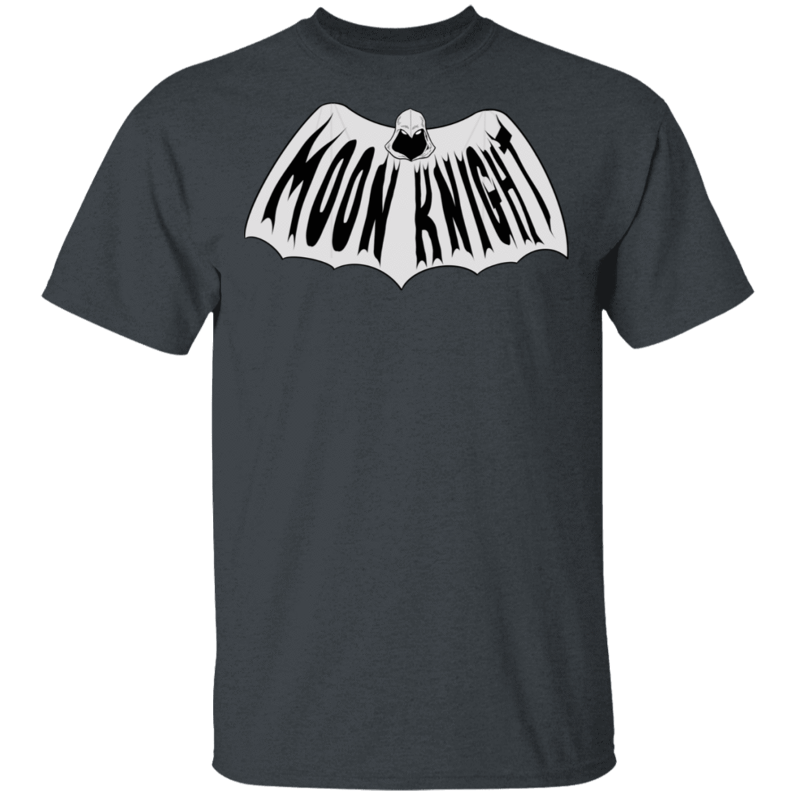 T-Shirts Dark Heather / S Retro Moon Knight T-Shirt