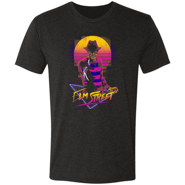 T-Shirts Vintage Black / S Retro Nightmare Men's Triblend T-Shirt