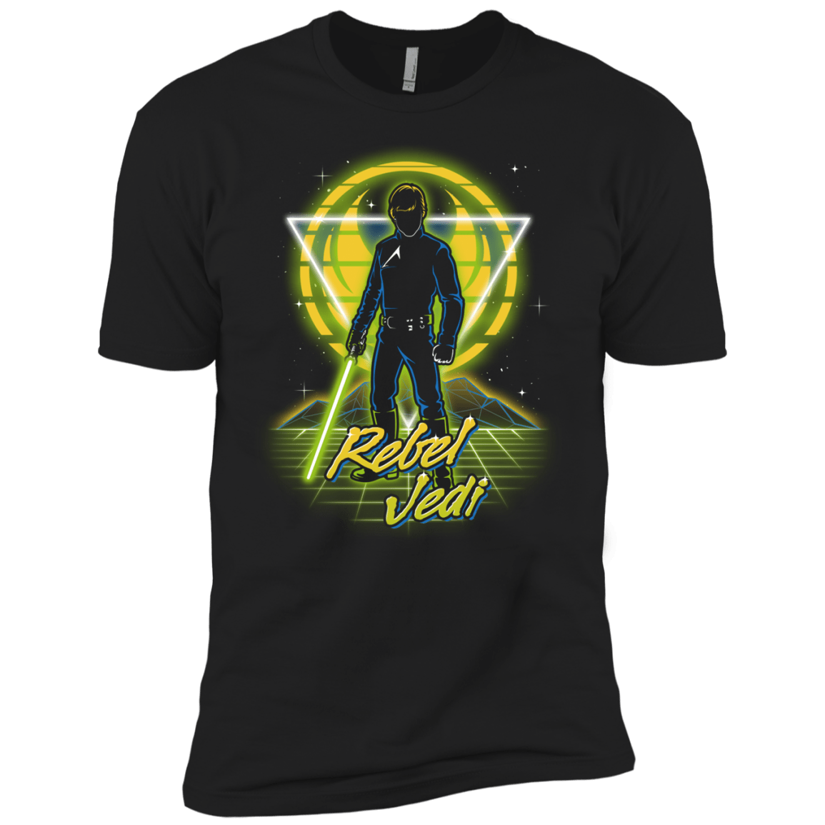 T-Shirts Black / YXS Retro Rebel Jedi Boys Premium T-Shirt