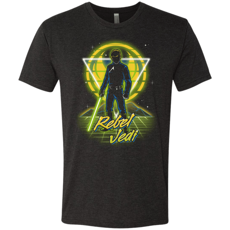 T-Shirts Vintage Black / S Retro Rebel Jedi Men's Triblend T-Shirt