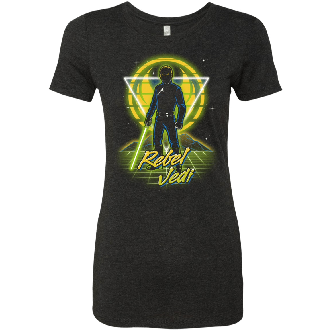 T-Shirts Vintage Black / S Retro Rebel Jedi Women's Triblend T-Shirt