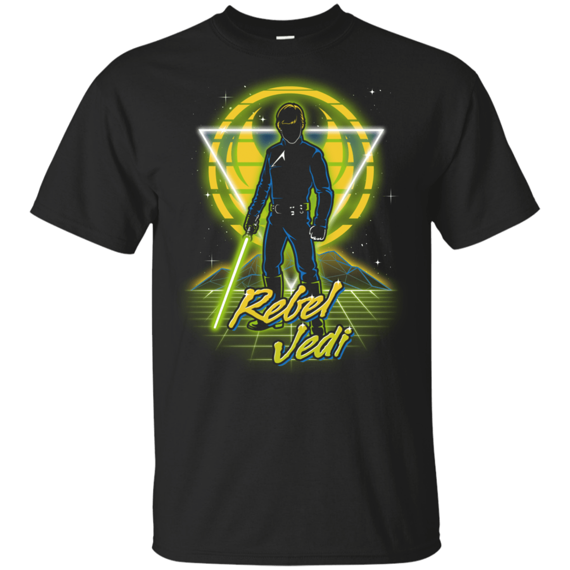 T-Shirts Black / YXS Retro Rebel Jedi Youth T-Shirt