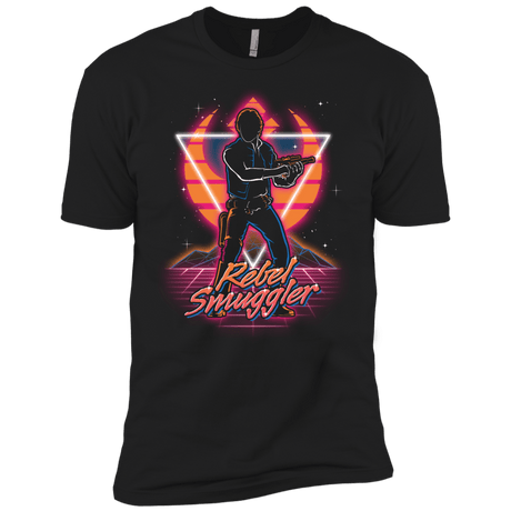 T-Shirts Black / X-Small Retro Rebel Smuggler Men's Premium T-Shirt
