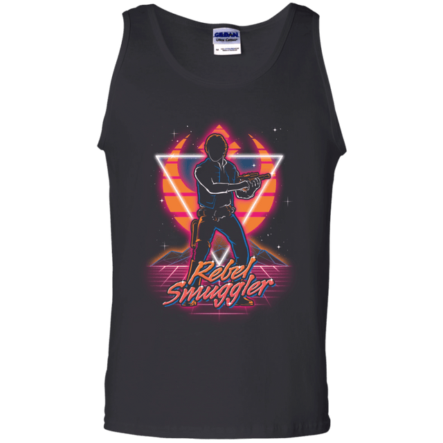 T-Shirts Black / S Retro Rebel Smuggler Men's Tank Top