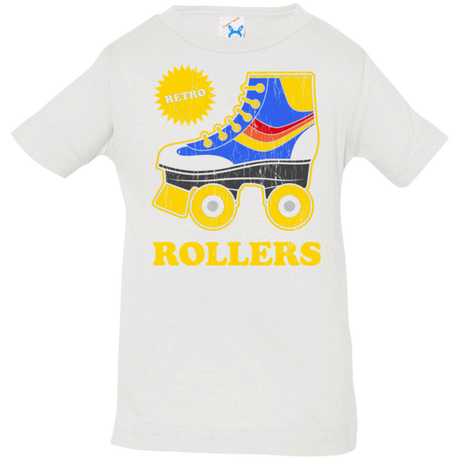 T-Shirts White / 6 Months Retro rollers Infant PremiumT-Shirt