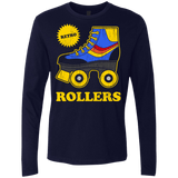 T-Shirts Midnight Navy / Small Retro rollers Men's Premium Long Sleeve