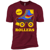 T-Shirts Cardinal / X-Small Retro rollers Men's Premium T-Shirt