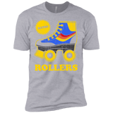 T-Shirts Heather Grey / X-Small Retro rollers Men's Premium T-Shirt