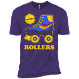 T-Shirts Purple / X-Small Retro rollers Men's Premium T-Shirt