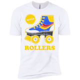 T-Shirts White / X-Small Retro rollers Men's Premium T-Shirt