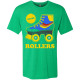 T-Shirts Envy / Small Retro rollers Men's Triblend T-Shirt
