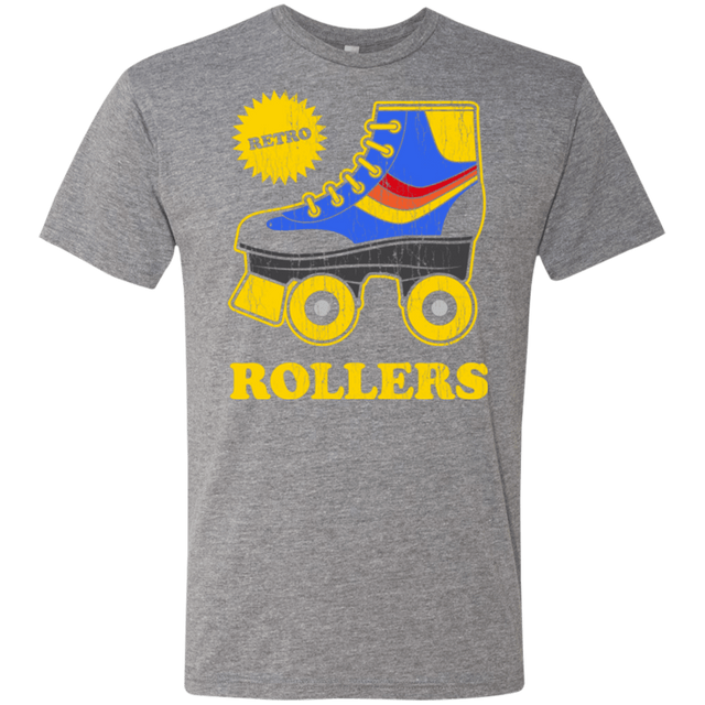 T-Shirts Premium Heather / Small Retro rollers Men's Triblend T-Shirt