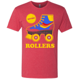 T-Shirts Vintage Red / Small Retro rollers Men's Triblend T-Shirt