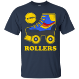 T-Shirts Navy / Small Retro rollers T-Shirt