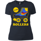T-Shirts Indigo / X-Small Retro rollers Women's Premium T-Shirt