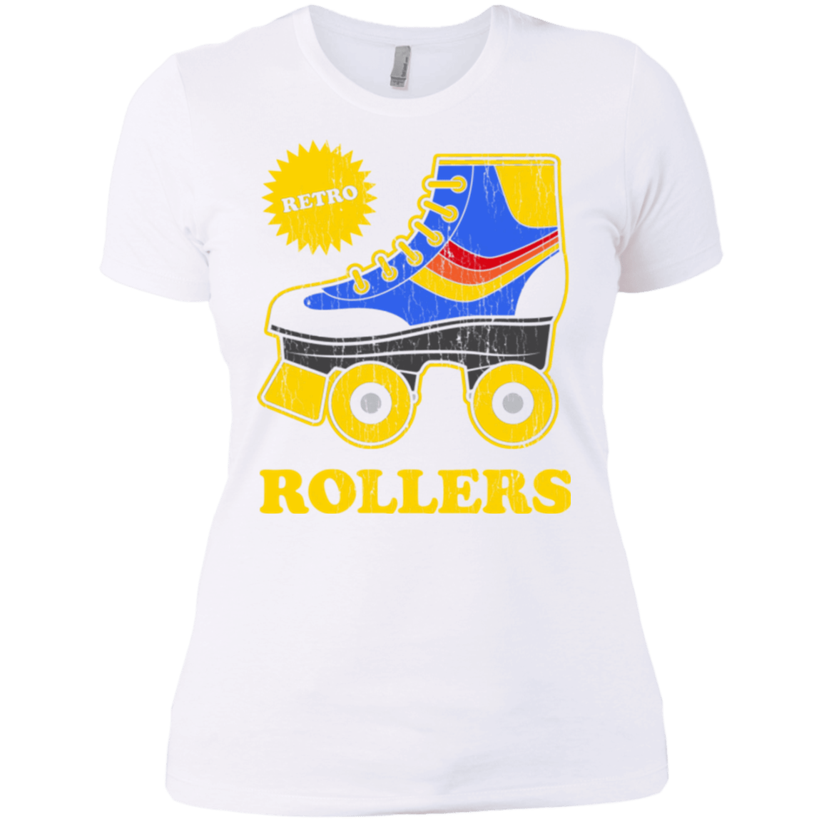 T-Shirts White / X-Small Retro rollers Women's Premium T-Shirt