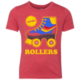 T-Shirts Vintage Red / YXS Retro rollers Youth Triblend T-Shirt