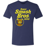 T-Shirts Vintage Navy / S Retro Smash Brown 2 Men's Triblend T-Shirt
