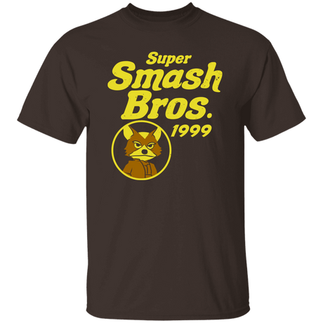 T-Shirts Dark Chocolate / S Retro Smash Brown 2 T-Shirt