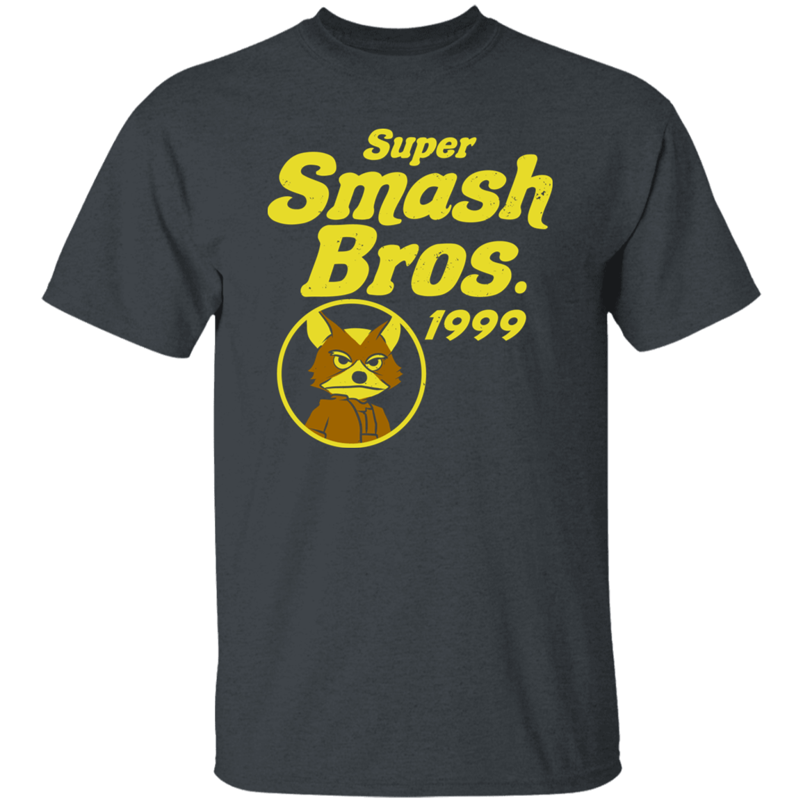 T-Shirts Dark Heather / S Retro Smash Brown 2 T-Shirt