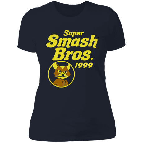 T-Shirts Midnight Navy / S Retro Smash Brown 2 Women's Premium T-Shirt