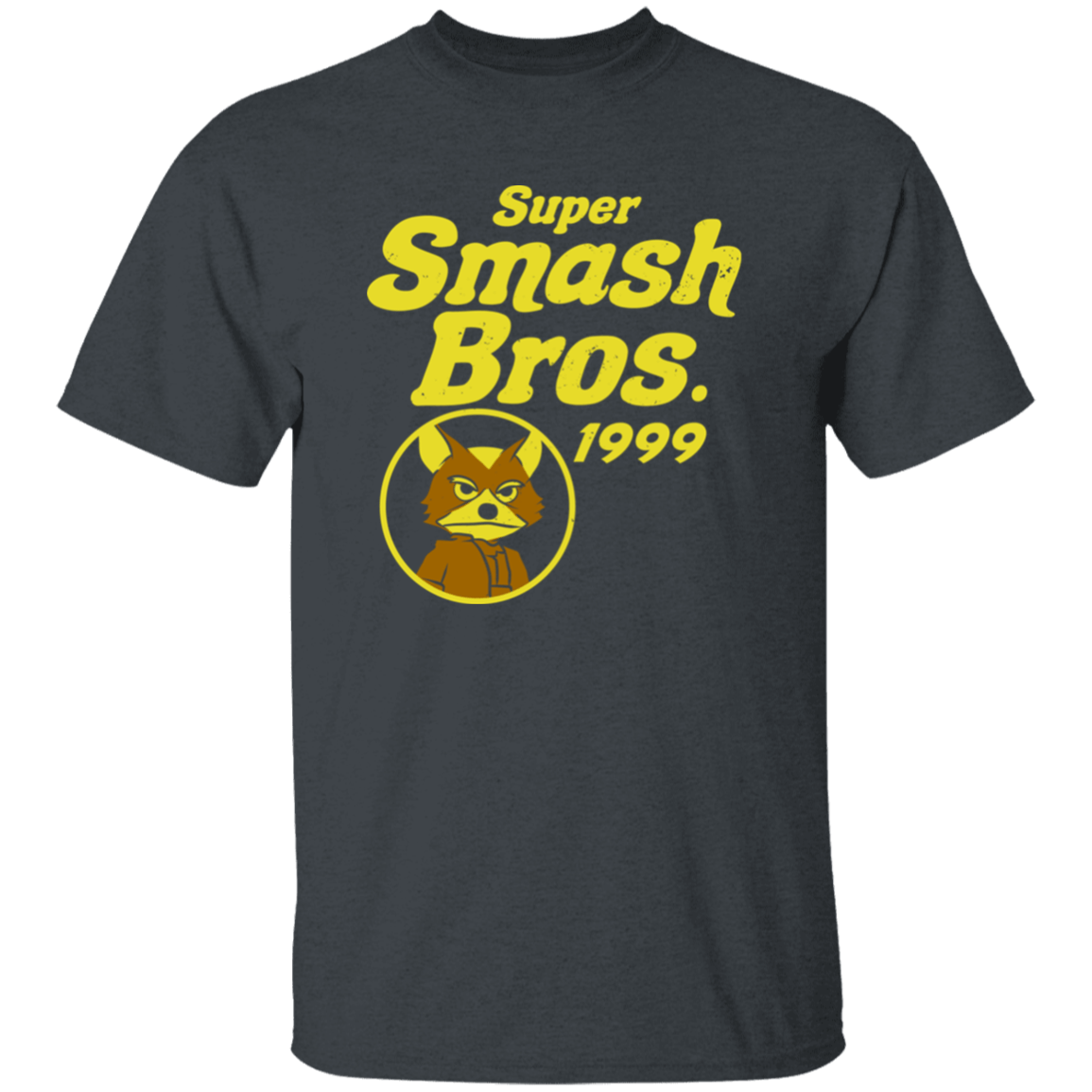 T-Shirts Dark Heather / YXS Retro Smash Brown 2 Youth T-Shirt