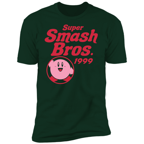T-Shirts Forest Green / S Retro Smash Pink Men's Premium T-Shirt