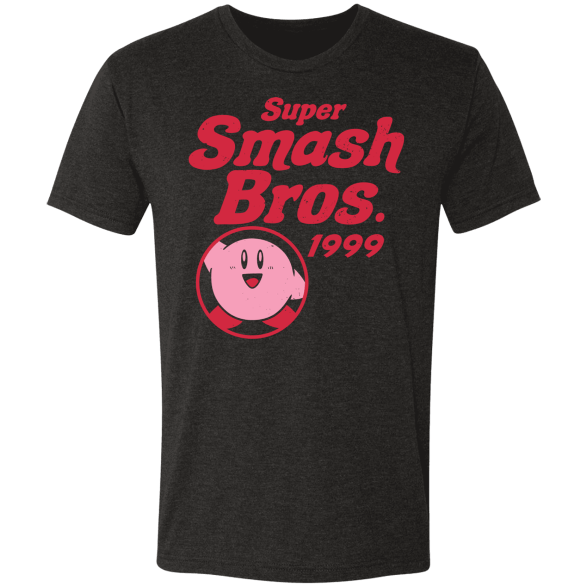 T-Shirts Vintage Black / S Retro Smash Pink Men's Triblend T-Shirt