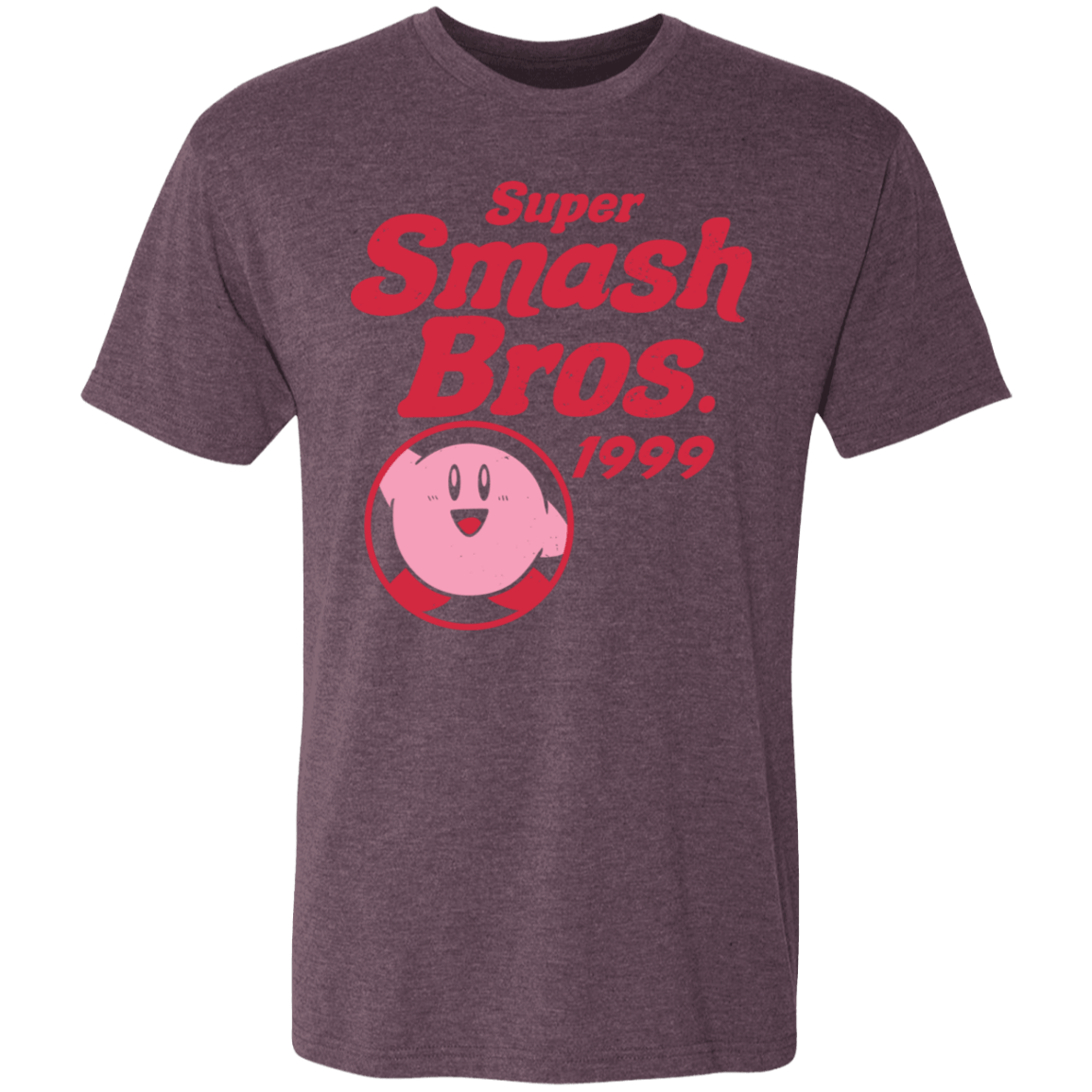 T-Shirts Vintage Purple / S Retro Smash Pink Men's Triblend T-Shirt