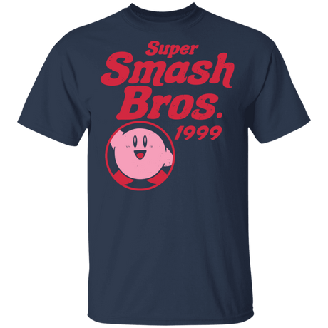 T-Shirts Navy / S Retro Smash Pink T-Shirt