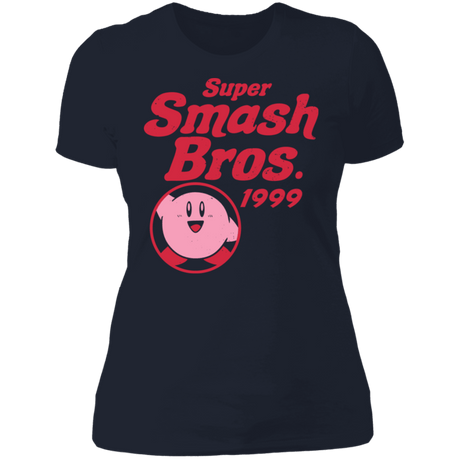 T-Shirts Midnight Navy / S Retro Smash Pink Women's Premium T-Shirt