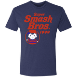 T-Shirts Vintage Navy / S Retro Smash Red Men's Triblend T-Shirt