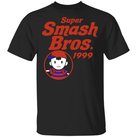 T-Shirts Black / S Retro Smash Red T-Shirt