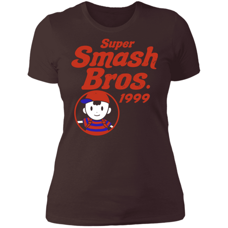 T-Shirts Dark Chocolate / S Retro Smash Red Women's Premium T-Shirt