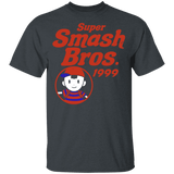 T-Shirts Dark Heather / YXS Retro Smash Red Youth T-Shirt