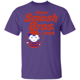 T-Shirts Purple / YXS Retro Smash Red Youth T-Shirt