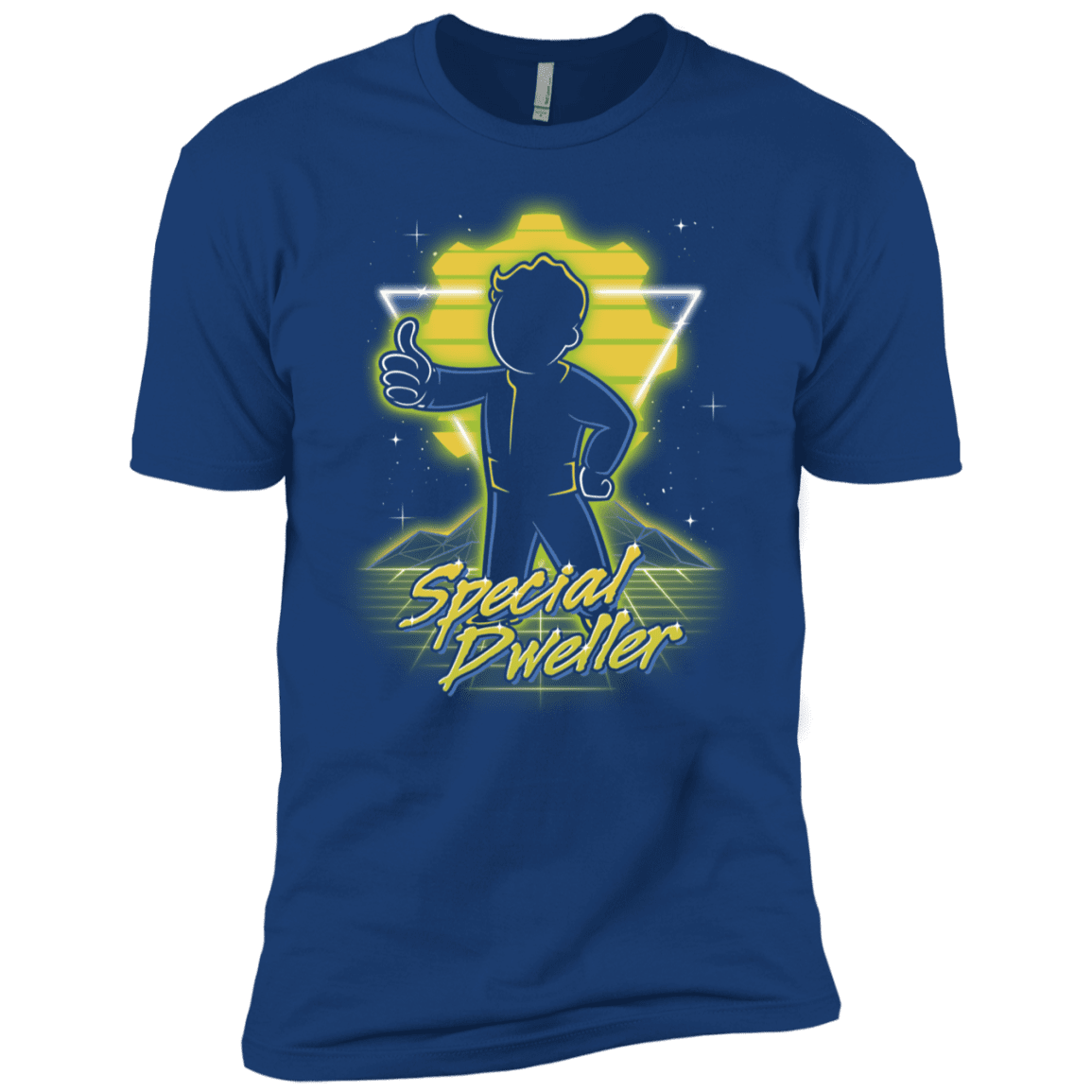 T-Shirts Royal / YXS Retro Special Dweller Boys Premium T-Shirt