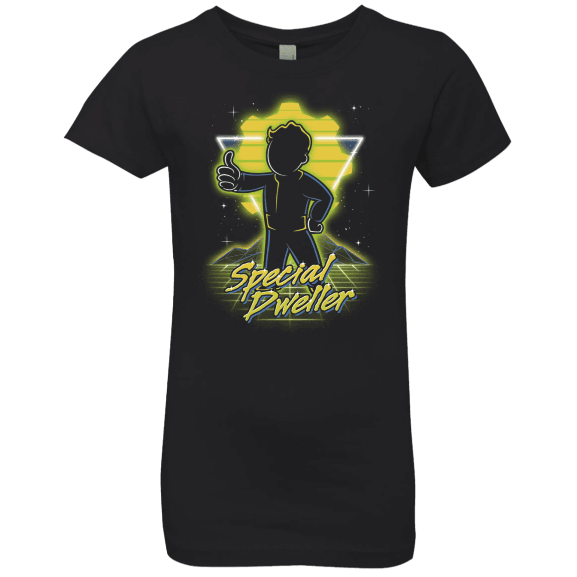 T-Shirts Black / YXS Retro Special Dweller Girls Premium T-Shirt