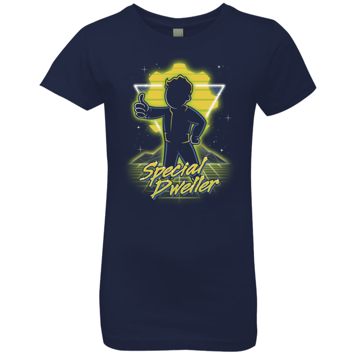 T-Shirts Midnight Navy / YXS Retro Special Dweller Girls Premium T-Shirt