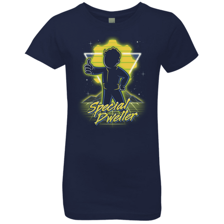 T-Shirts Midnight Navy / YXS Retro Special Dweller Girls Premium T-Shirt