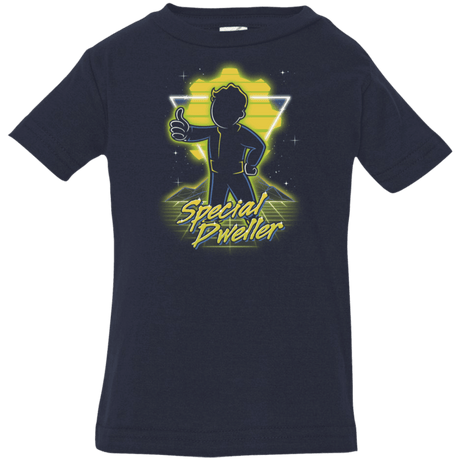 T-Shirts Navy / 6 Months Retro Special Dweller Infant Premium T-Shirt