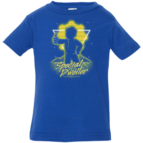 T-Shirts Royal / 6 Months Retro Special Dweller Infant Premium T-Shirt