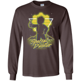 T-Shirts Dark Chocolate / S Retro Special Dweller Men's Long Sleeve T-Shirt