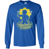 T-Shirts Royal / S Retro Special Dweller Men's Long Sleeve T-Shirt