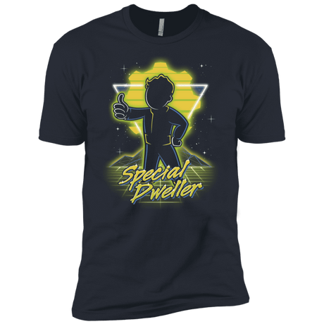 T-Shirts Indigo / X-Small Retro Special Dweller Men's Premium T-Shirt