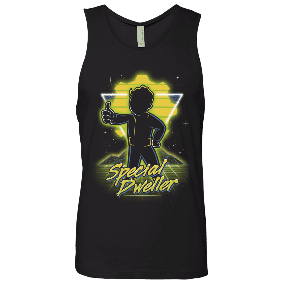 T-Shirts Black / S Retro Special Dweller Men's Premium Tank Top