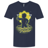 T-Shirts Midnight Navy / X-Small Retro Special Dweller Men's Premium V-Neck