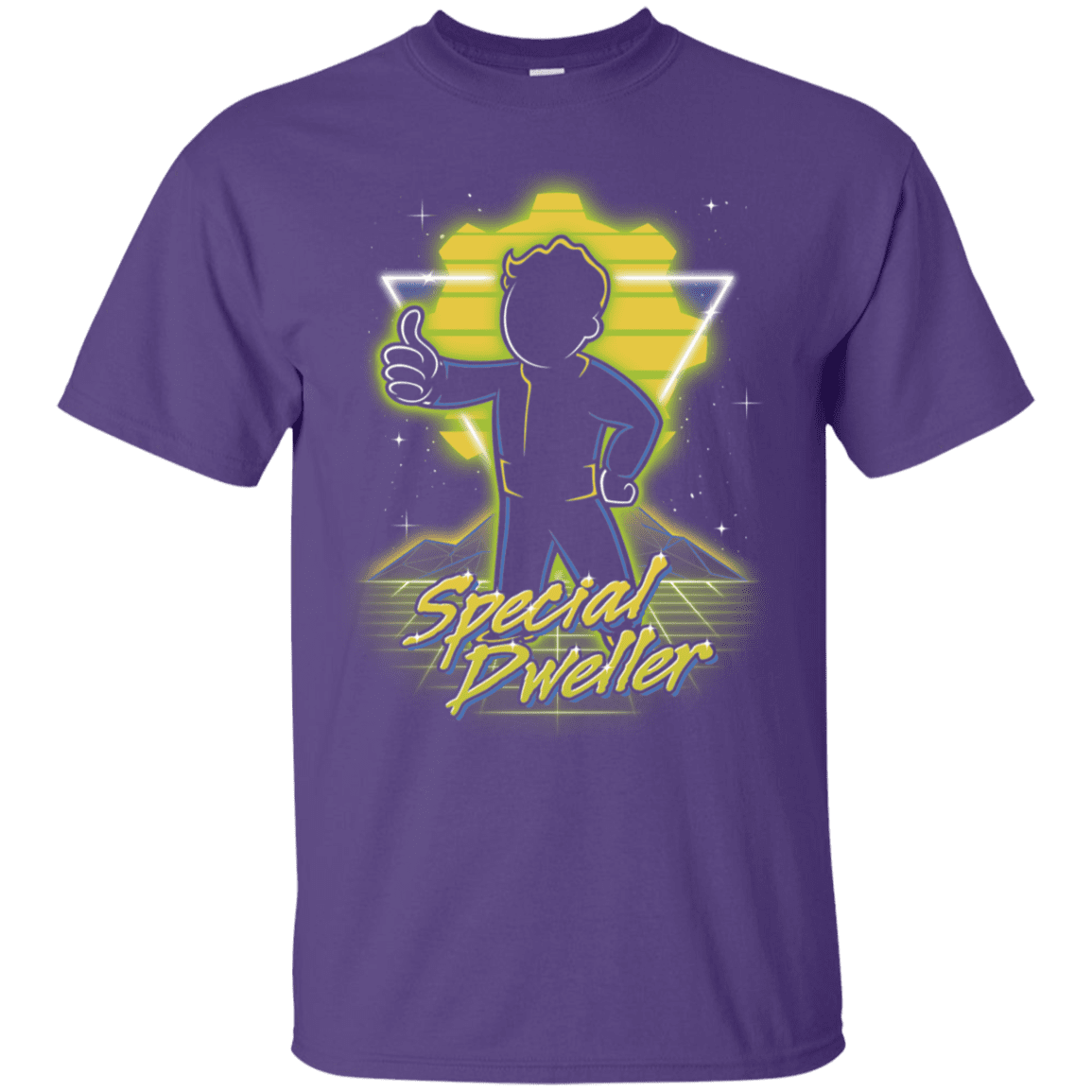 T-Shirts Purple / S Retro Special Dweller T-Shirt