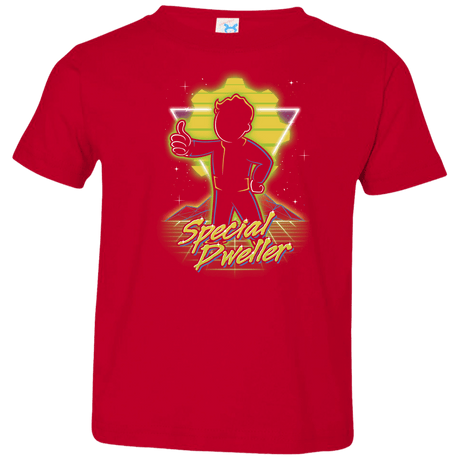 T-Shirts Red / 2T Retro Special Dweller Toddler Premium T-Shirt